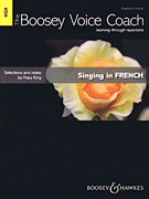 Singing in French Vocal Solo & Collections sheet music cover